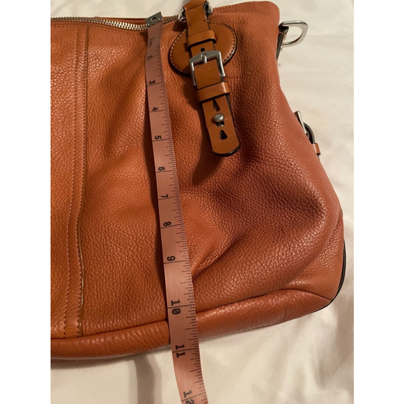 Lauren Ralph Lauren Leather Handbag in Camel brown - Picture 11 of 12